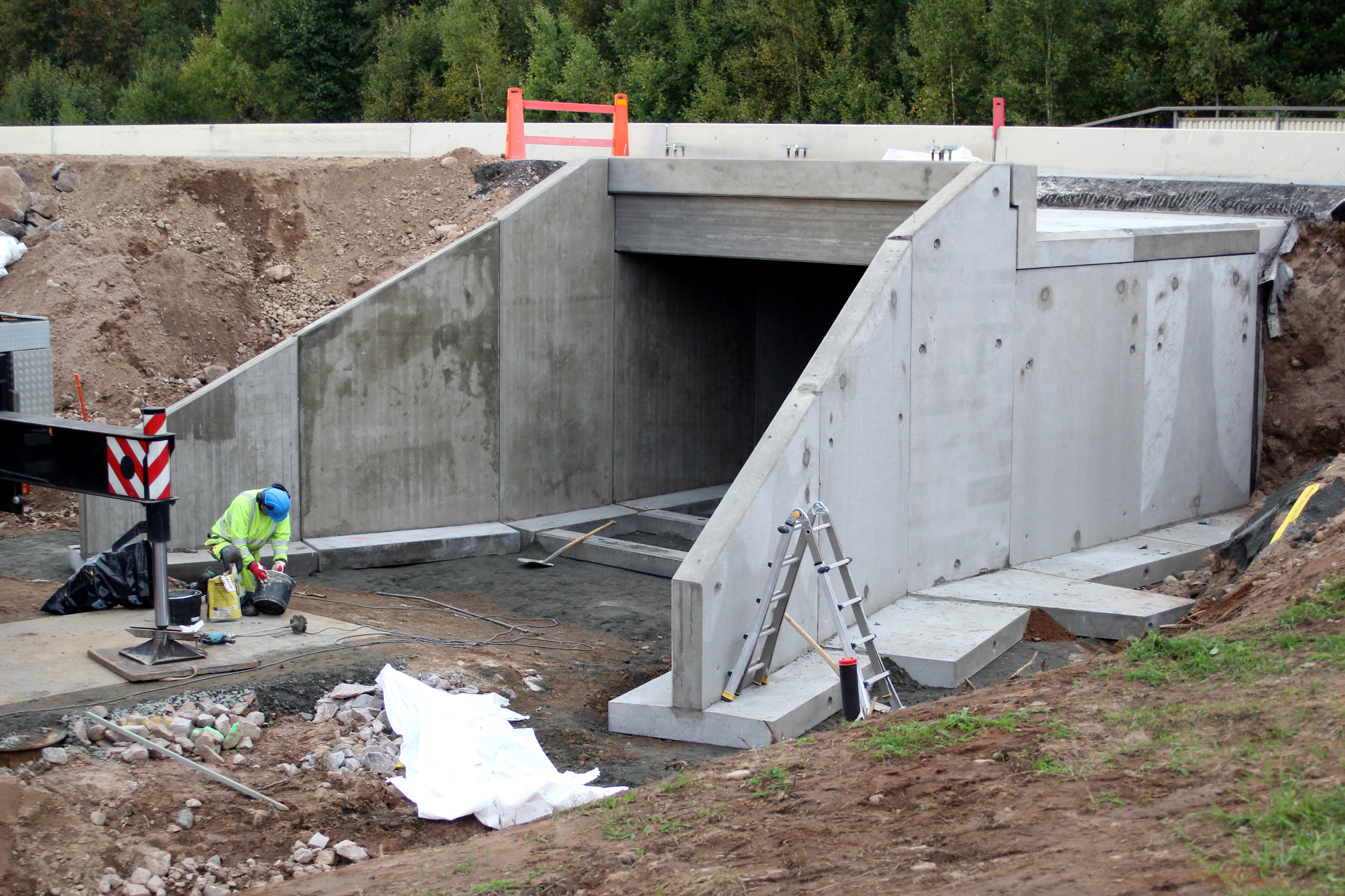 Gång Cykel tunnel Värnamo, prefab