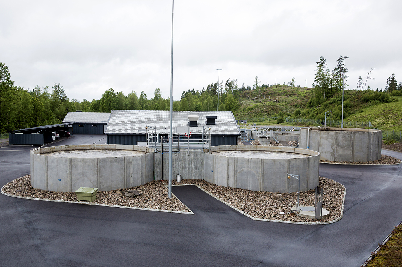 Reningsverk Ullared, Tanksystem Precast Abetong
