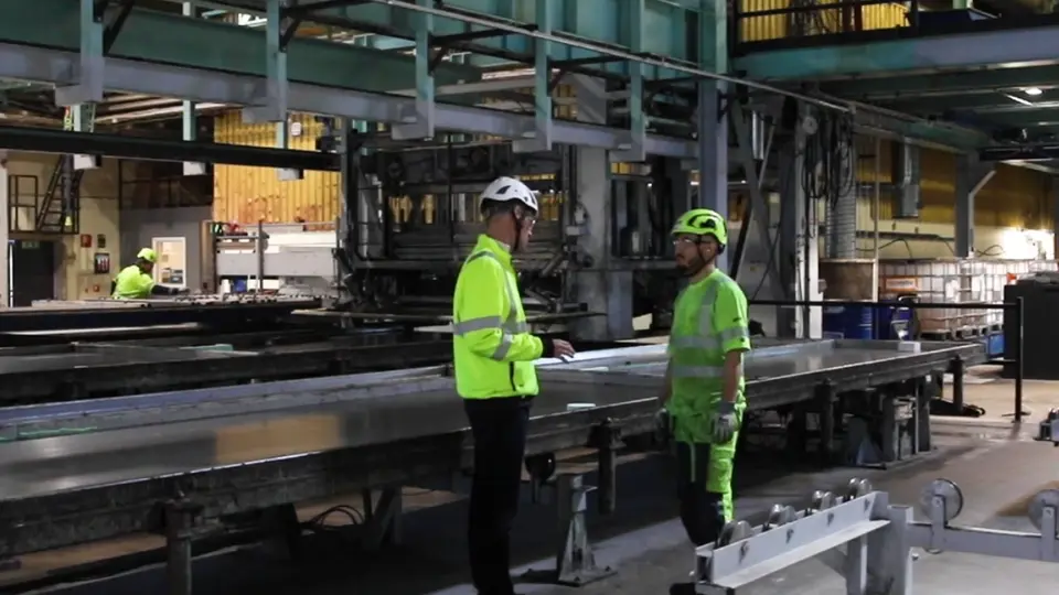 Alla våra plattbärlag tillverkas i klimatförbättrad betong