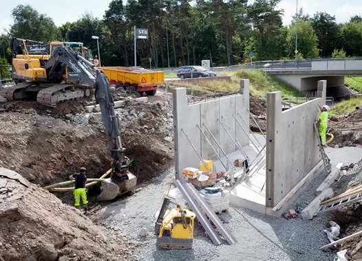 Gång cykeltunnel Hönö, prefab
